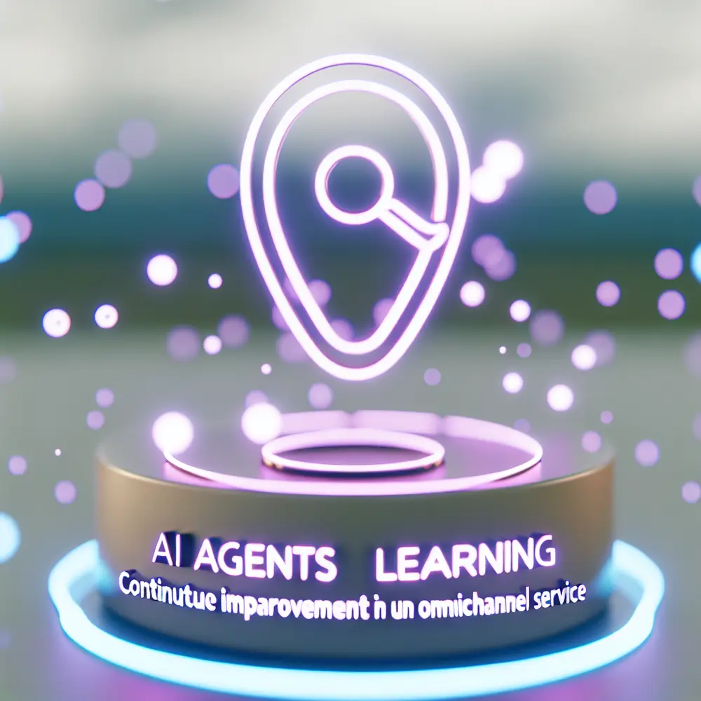 Agentes de IA que Aprenden: Mejora Continua en Tu Servicio Omnicanal