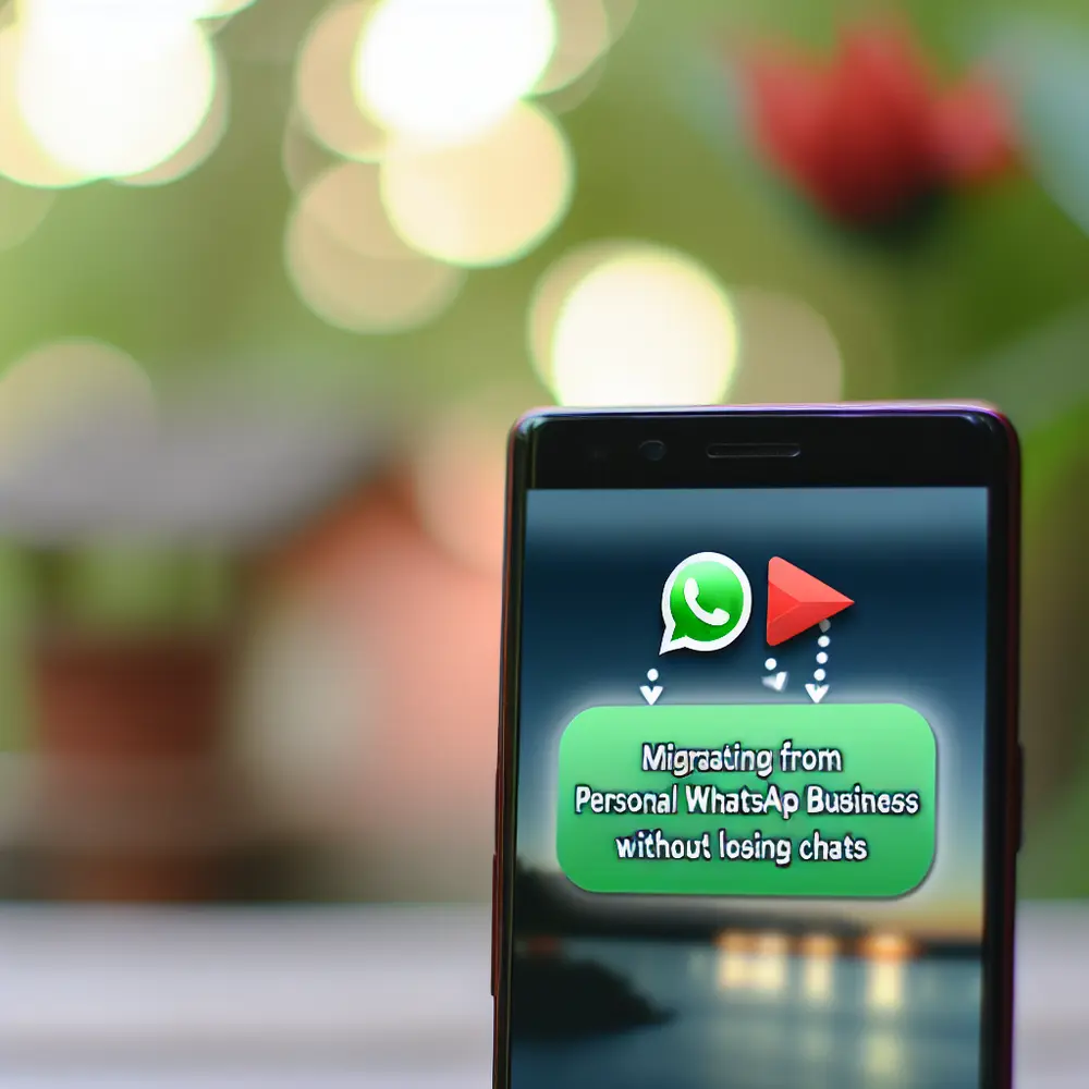 Cómo Migrar de WhatsApp Personal a WhatsApp Business sin Perder Chats