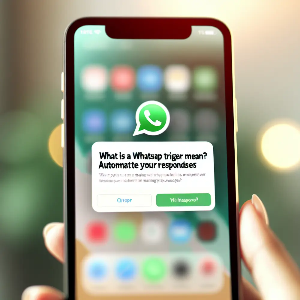 ¿Qué significa disparador de WhatsApp? Automatiza tus respuestas