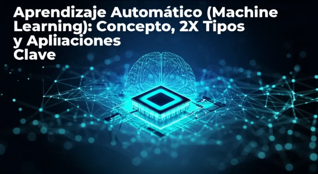 Aprendizaje Automático (Machine Learning): Concepto, 2X Tipos y Aplicaciones Clave