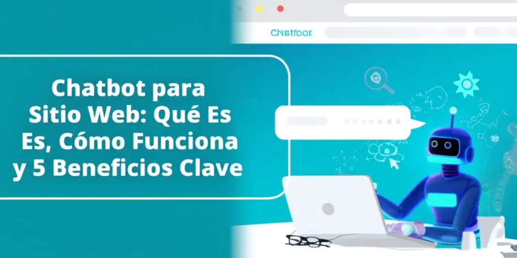 Chatbot para Sitio Web: Qué Es, Cómo Funciona y 5 Beneficios Clave