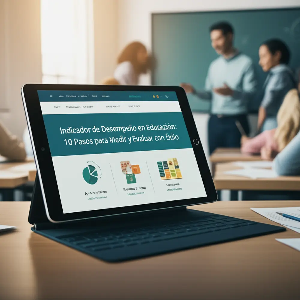 Indicador de Desempeño en Educación: 10 Pasos para Medir y Evaluar con Éxito