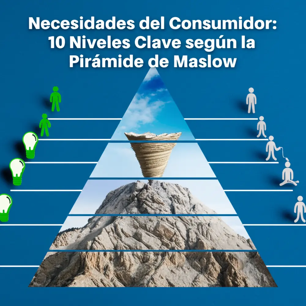 Necesidades del Consumidor: 10 Niveles Clave según la Pirámide de Maslow