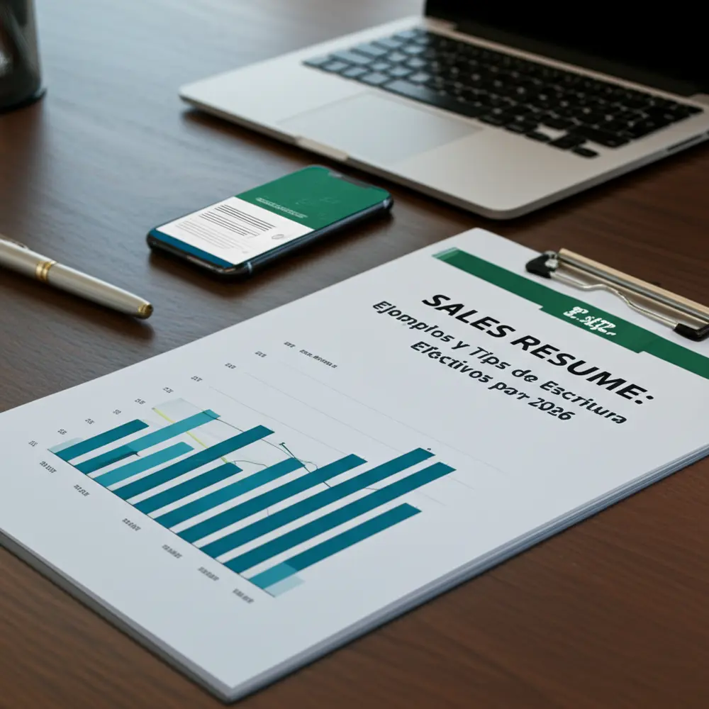 Sales Resume: Ejemplos y Tips de Escritura Efectivos para 2026