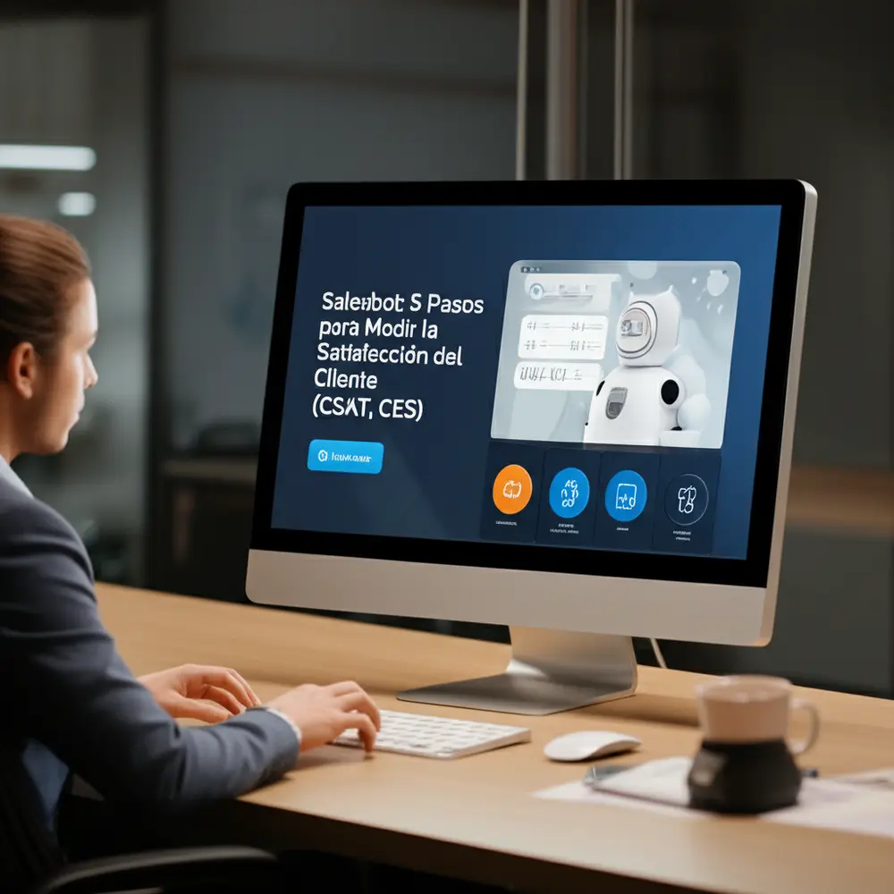 Salesbot: 5 Pasos para Medir la Satisfacción del Cliente (CSAT, CES)