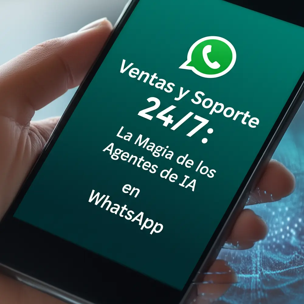 Ventas y Soporte 24/7: La Magia de los Agentes de IA en WhatsApp