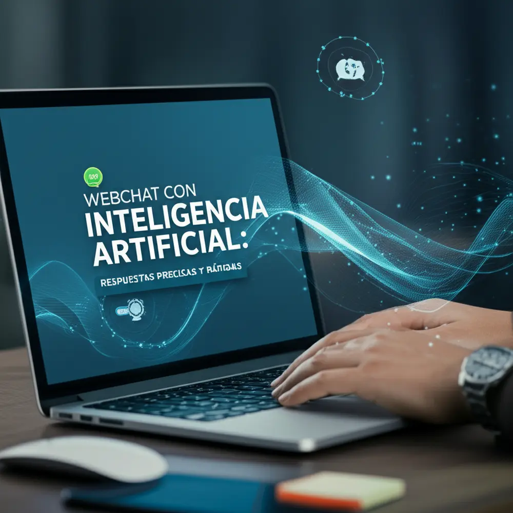 Webchat con Inteligencia Artificial: Respuestas Precisas y Rápidas