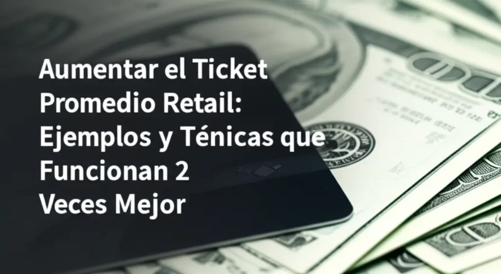 Aumentar el Ticket Promedio Retail: Ejemplos y Técnicas que Funcionan 2 Veces Mejor