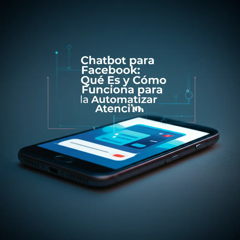 Chatbot para Facebook: Qué Es y Cómo Funciona para Automatizar la Atención