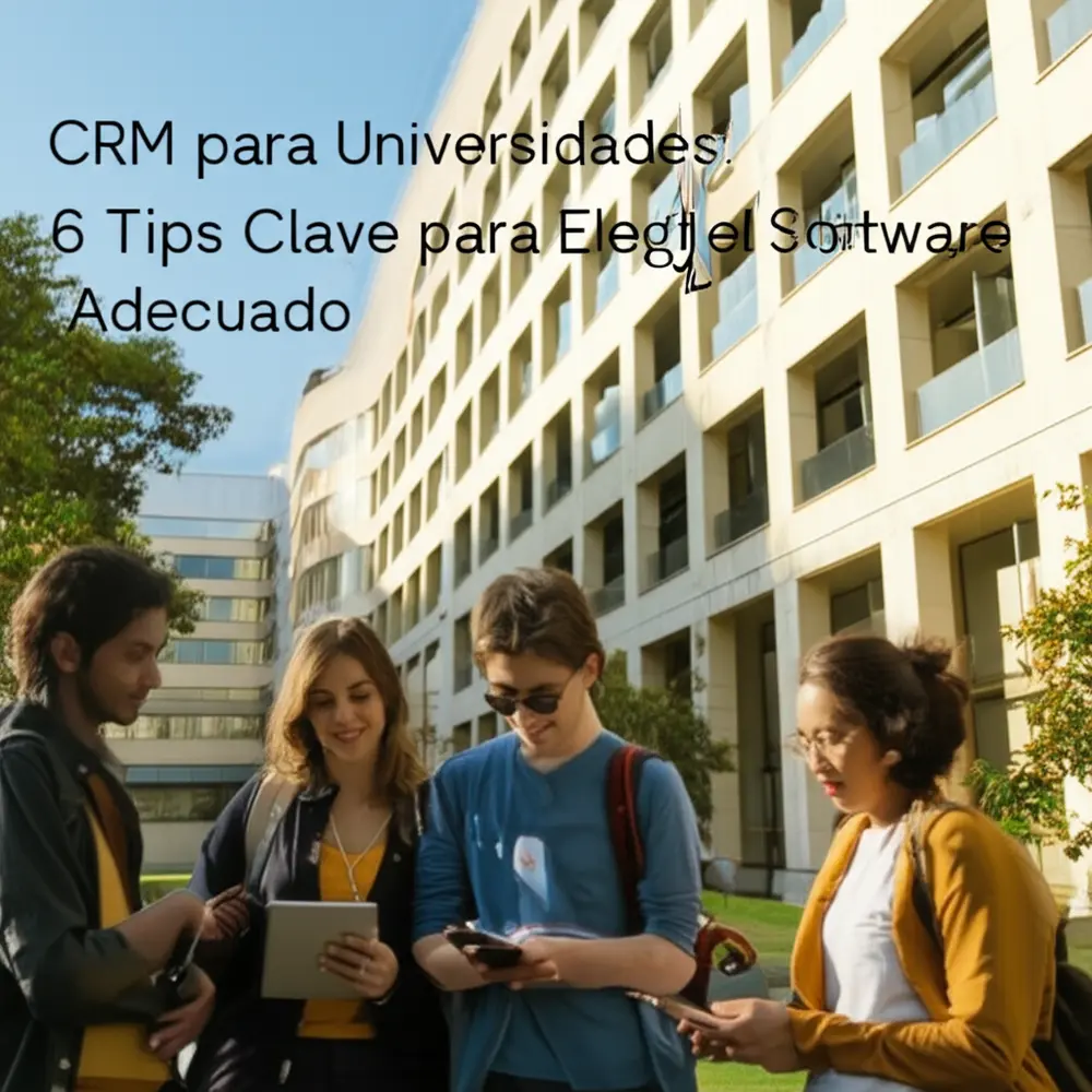 CRM para Universidades: 6 Tips Clave para Elegir el Software Adecuado