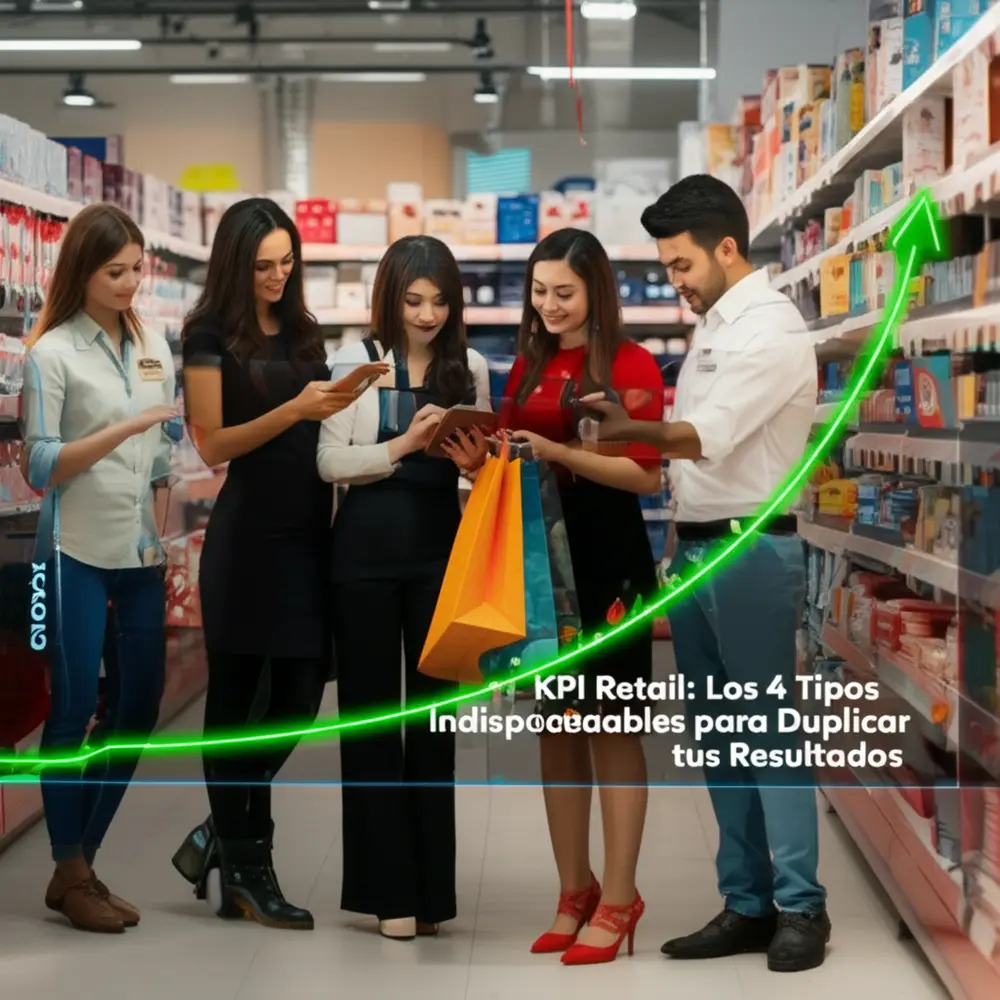 KPI Retail: Los 4 Tipos Indispensables para Duplicar tus Resultados