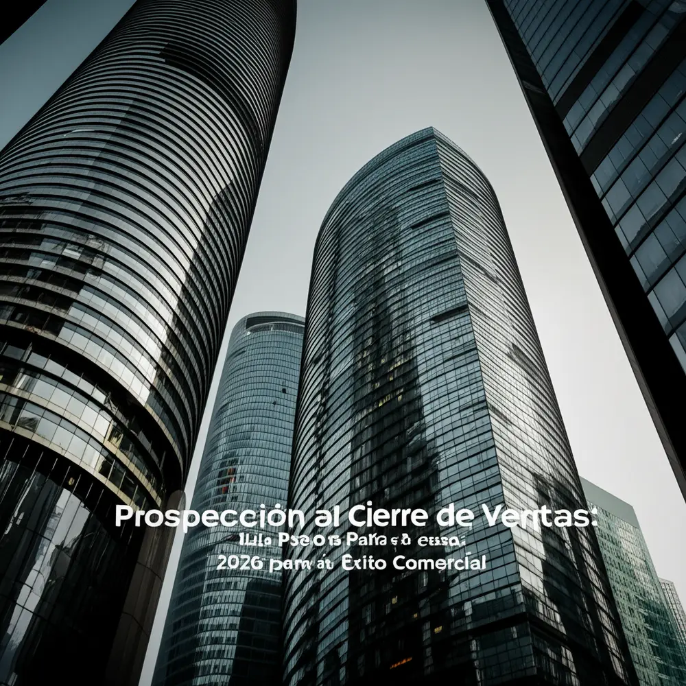 Prospección al Cierre de Ventas: Guía Paso a Paso 2026 para el Éxito Comercial